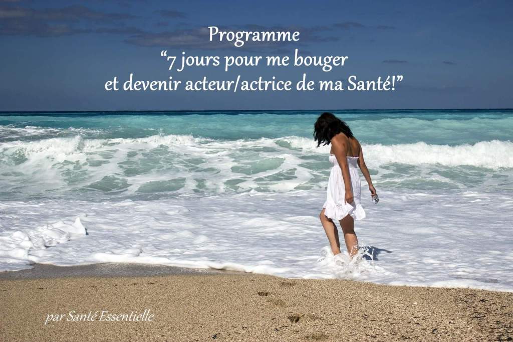Programme - 7 jours pour me bouger et devenir acteur/actrice de ma Santé!
